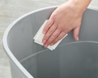 Iris Ohyama TECL-20 Litieră Închisă pentru Pisici cu Lopățică, Deschidere Superioară, Dimensiune Mare, 46L, Gri, Fără BPA, Curățare Ușoară, Pentru Pisici de până la 7 kg 4