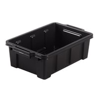 Iris Ohyama DDSKT-130 Úložný box s vekom, 12,5 l, súprava 6 ks, červený, odolný, stohovateľný, do garáže, na policu, na sťahovanie, plastový 5