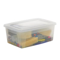 Iris Ohyama MCB-11 Set kutija za pohranu 11L, prozirne plastične kutije s poklopcem za slaganje, organizatori za cipele, 10 komada 5