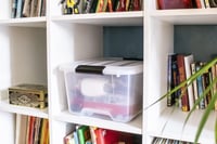 Úložný box Iris Ohyama Top Box TB-30, 6 ks, 30 l – priehľadný 3