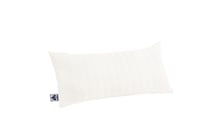 Vankúš z merino vlny Irisette 40x80 cm, 100 % výplň z merino vlny, biely, bavlnený poťah, klimatizačný, certifikát Öko-Tex 1