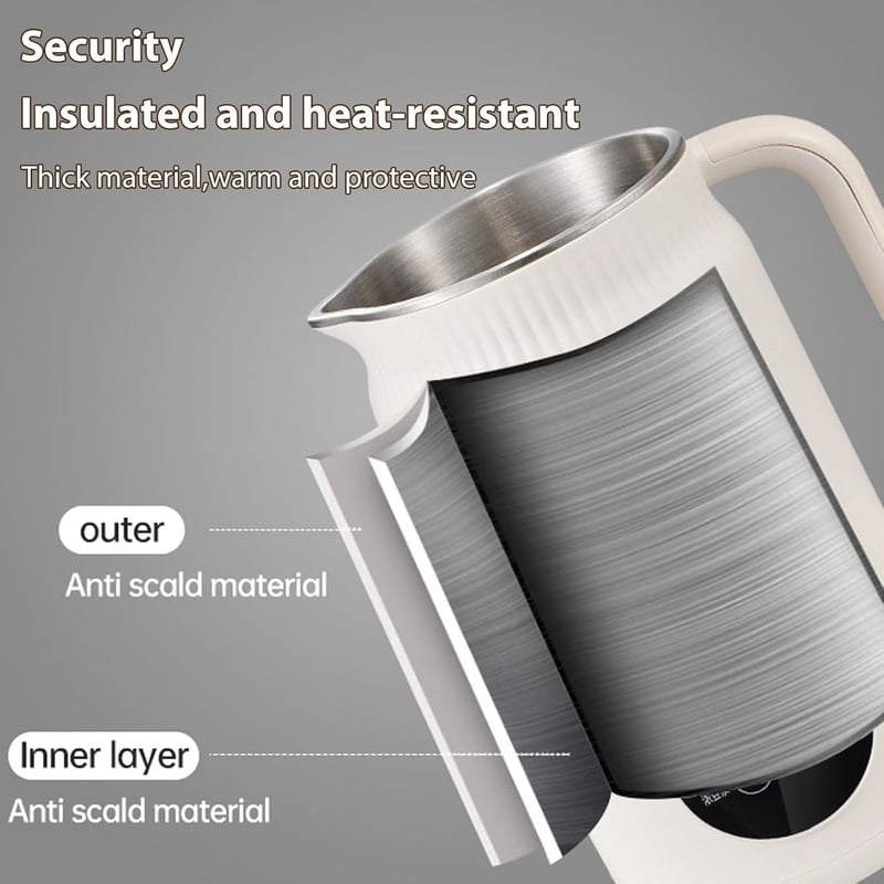 Irishom 1200ml Automata Növényi Tejkészítő Gép Mandula, Zab, Szója Tejhez