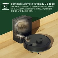 Robot aspirator și mop iRobot Roomba 105 Combo + Stație de golire automată – ClearView LiDAR, 7000Pa, 120 minute, SmartScrub, golire automată timp de 75 de zile, negru 5