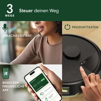 Robot aspirator și mop iRobot Roomba 105 Combo + Stație de golire automată – ClearView LiDAR, 7000Pa, 120 minute, SmartScrub, golire automată timp de 75 de zile, negru 10