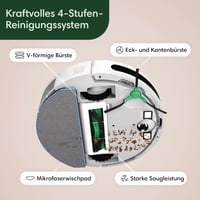 Robotický vysávač a mop iRobot Roomba Combo Essential Y0112, 4 — Viditeľné známky opotrebovania a škrabance z používania (stav: pozri 2. obrázok) 5