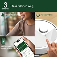 Robot aspirator iRobot Roomba Combo 405 Plus cu stație AutoWash - ClearView LiDAR - 7000Pa - lavete de ștergere DualClean - SmartScrub - golire autonomă 75 de zile - Alb 10