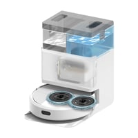 Robot aspirator iRobot Roomba Combo 405 Plus cu stație AutoWash - ClearView LiDAR - 7000Pa - lavete de ștergere DualClean - SmartScrub - golire autonomă 75 de zile - Alb 1