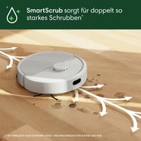 Robot aspirator iRobot Roomba Combo 405 Plus cu stație AutoWash - ClearView LiDAR - 7000Pa - lavete de ștergere DualClean - SmartScrub - golire autonomă 75 de zile - Alb 4