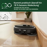 Robotický vysávač s mopom iRobot Roomba Combo 505 Plus + stanica AutoWash – Clearview Pro LiDAR – 7000 Pa – mopy DualClean Perf 3