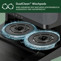 Robotický vysávač s mopom iRobot Roomba Combo 505 Plus + stanica AutoWash – Clearview Pro LiDAR – 7000 Pa – mopy DualClean Perf 9