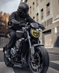 IRON JIA'S Muška moto jakna, veličina XXL, za sva godišnja doba, s CE odobrenim štitnicima za ramena i laktove, uklonjivom podstavom i kapuljačom, vodootporna i otporna na vjetar 3