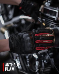 IRON JIA'S Motoros Kesztyű Férfi Nyári Érintőképernyő Puha Légáteresztő 8