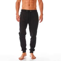 Pantaloni de trening pentru bărbați Iron Mountain IMPNT206 din material reciclat - negri 2