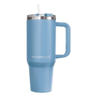 IronMaxx šalica s ručkom - Ice Blue, 1,2 L, od nehrđajućeg čelika, s dvostrukim stijenkama — slamka nije uključena (stanje: vidi 2. sliku) 4