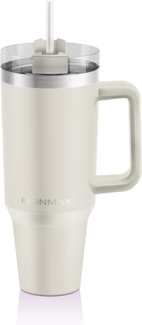 IronMaxx Termikus Pohár Füllel 1.2L Krém - Rozsdamentes Acél - 1.2L, Cream 1