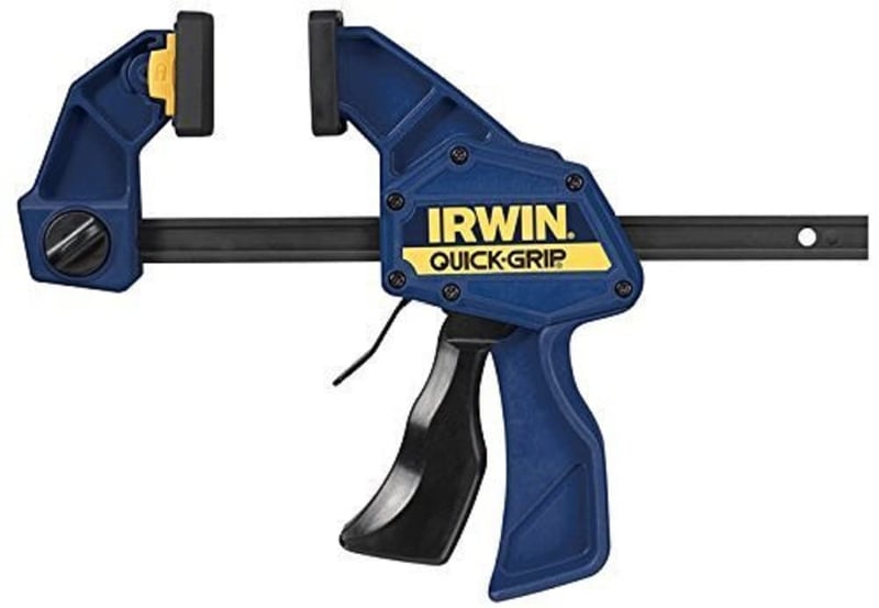 Menghină cu o singură mână IRWIN T518QCEL7 450 mm (18"), menghină rapidă de banc, sculă de mână pentru sarcină medie