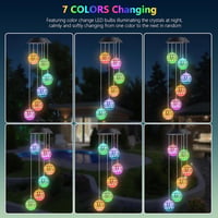 iShabao Marokkói Szolár Szélcsengő 6 LED-es Kültéri Dekoráció - Moroccan 5