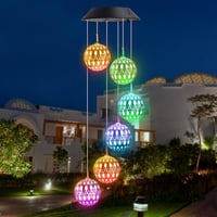 iShabao Marokkói Szolár Szélcsengő 6 LED-es Kültéri Dekoráció - Moroccan 1