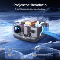 Proiector Smart 4K iSinbox – Compatibil cu Netflix, 1500 ANSI, HDR10+, Dolby Audio, WiFi 6, Bluetooth, Focalizare automată, Corecție trapezoidală 6D, Rezistent la praf – Home cinema și proiecție în aer liber 4