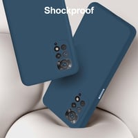 ISOI Xiaomi Redmi Note 11 Pro 5G/4G folyékony szilikon tok - kék 3