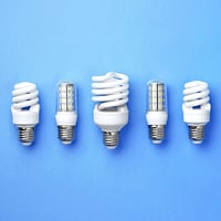 ISOLATECH 2db E27 Kerámia Foglalat LED Energiatakarékos Izzó 250V Mennyezeti Fürdőszoba Konyha 5