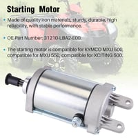 iSpchen 31210-LBA2-E00 indítómotor önindító cserealkatrész KYMCO MXU 500 MXU 550 XCITING 500 4