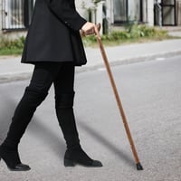 ispuoocti Ergonomikus Fa Sétabot Férfiaknak és Nőknek, 226 kg Terhelhetőség, Időseknek 4
