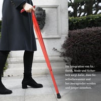 ispuoocti Fa Sétabot Férfiaknak és Nőknek - Természetes Szantálfa, 3 Gumi Talppal, Strapabíró, Utazótáskával - Ergonomikus Sétabot Időseknek 3