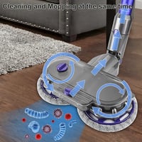 Italdos Elektromos Mosó Kefe Dyson V7 V8 V10 V11 Kompatibilis Padló Tisztítás 5
