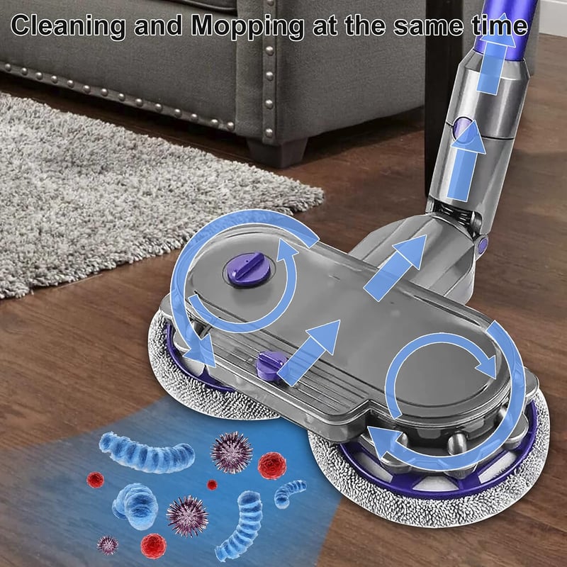 Italdos Elektromos Mosó Kefe Dyson V7 V8 V10 V11 Kompatibilis Padló Tisztítás