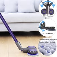 Italdos Elektromos Mosó Kefe Dyson V7 V8 V10 V11 Kompatibilis Padló Tisztítás 3