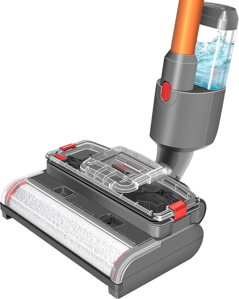 Italdos Elektromos Padlótisztító Fej Dyson V7 V8 V10 V11 V15 Porszívóhoz
