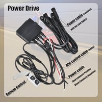 Italdos Motorkerékpár Fényszóró LED Ködfény 60W 12-30V Fehér/Sárga Kapcsolóval 5