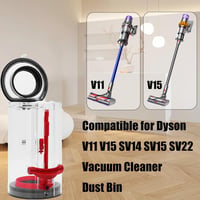 Italdos Portartály Dyson V11 V15 Porszívóhoz - Nagyméretű Porgyűjtő Tartály Kompatibilis 970050-01, 965443-01 Modellekkel 2