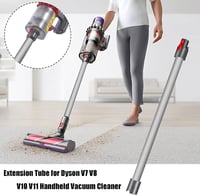 Italdos Teleszkópos Cső Dyson V11 V10 V15 V8 V7 Kompatibilis 73cm Ezüst 5