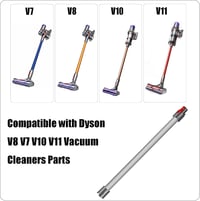 Italdos Teleszkópos Cső Dyson V11 V10 V15 V8 V7 Kompatibilis 73cm Ezüst 2