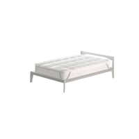 Taliansky prešívaný chránič matraca Italian Bed Linen Topper Plus so 4 elastickými rohmi, biely, 80x195 cm 8