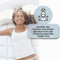 Taliansky prešívaný chránič matraca Italian Bed Linen Topper Plus so 4 elastickými rohmi, biely, 80x195 cm 4