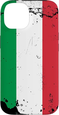 Italienische Stolz iPhone 14 tok - vintage olasz zászló mintás 1