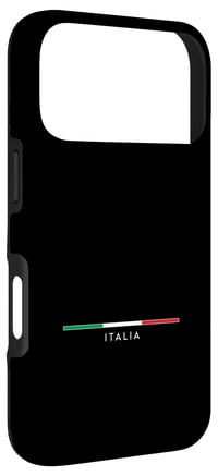 Husă iPhone 17 Pro Italy & Co. cu design minimalist cu drapelul Italiei – husă de protecție subțire 3
