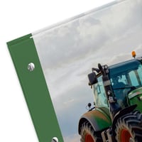 Puzdro na vysvedčenie so skrutkami, rozšíriteľné, formát A4, pre deti a študentov, motív traktor na poli 3