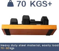 ITHKFU Nehéz terhelésű polctartó konzol 6 db fekete 15 cm L-alakú fali tartó 4