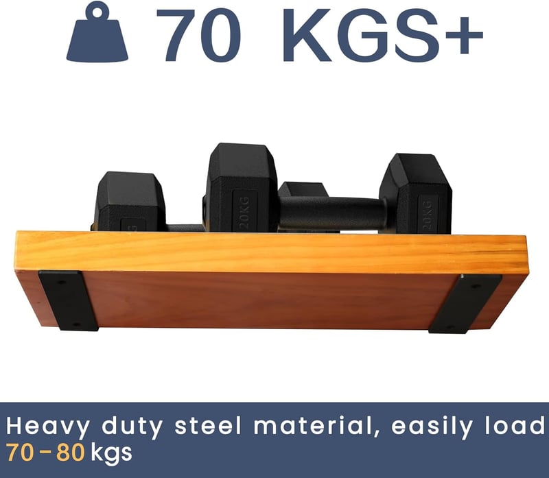 ITHKFU Nehéz terhelésű polctartó konzol 6 db fekete 15 cm L-alakú fali tartó