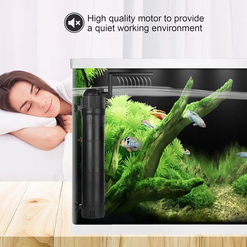 ITIY 5az1-ben UV szűrő 800L/h belső akváriumszivattyú időzítővel