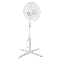 Stojanový ventilátor ito electronics, 40 cm, biely, oscilačný, 3 rýchlosti, nastaviteľná výška a uhol sklonu 3