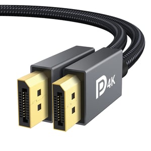 iVANKY DisplayPort kabel (DP–DP), VESA certificiran, 4K@60Hz / 2K@144Hz - 2 m