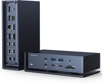 iVANKY FusionDock Max 1 Thunderbolt 4 dokkoló, 20 portos, 6K@60Hz, MacBook M1/M2/M3 Pro/Max 1