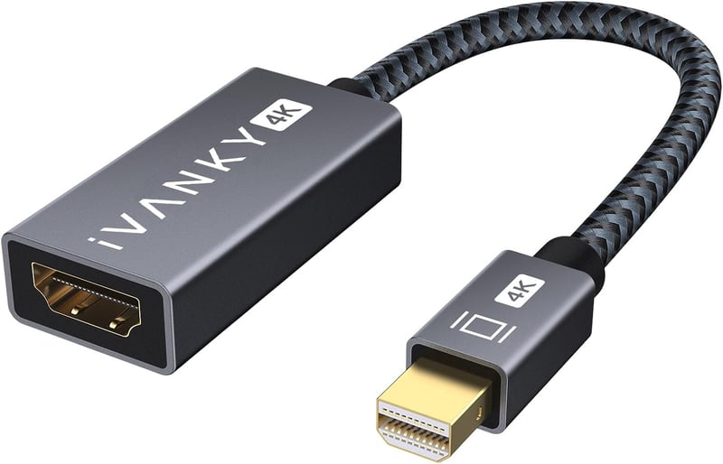 iVanky Mini DisplayPort HDMI adapter 1080P szürke