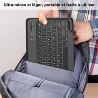 Puzdro s Bluetooth klávesnicou IVEOPPE pre iPad Pro 13 (2024) – čierne 8