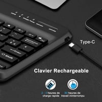 Puzdro s Bluetooth klávesnicou IVEOPPE pre iPad Pro 13 (2024) – čierne 3